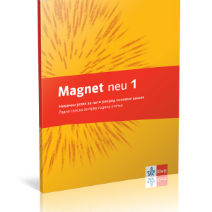 Klet - Nemački jezik 5 radna sveska „Magnet neu 1”za peti razred