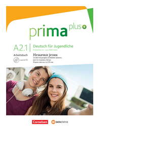 Data Status - Nemački 6 Radna sveska Prima plus A2.1 , Radna sveska iz nemackog jezika Prima plus A2.1 za sesti razred .