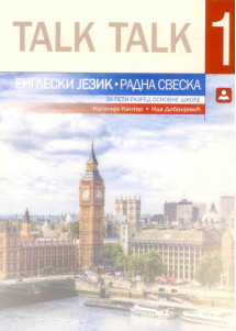 ZUNS (zavod za udzbenike )- Engleski radna sveska 5 Talk talk 1 , radna sveska iz engleskog jezika Talk talk 1 za peti razred osnovne škole .