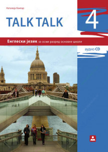 ZUNS-ENGLESKI UDZBENIK 8 TALK TALK ,UDZBENIK IZ ENGLESKOG JEZIKA TALK TALK OSMI RAZRED .