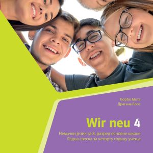 KLET Nemački jezik 8, Wir 4 neu, radna sveska za osmi razred