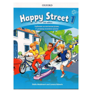 OXFORD  ENGLESKI 3 UDZBENIK 3 EDITION  HAPPY STREET 1  ZA TREĆI RAZRED AUTOR : Stella Maidment Lorena Roberts IZDAVAČ : THE ENGLISH BOOK
